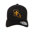 The Louisianan Official Cap — Black Front, White Mesh Back, Gold Louisiana Fleur-de-Lis | HFM Apparel
Return Of The Champ EDITION