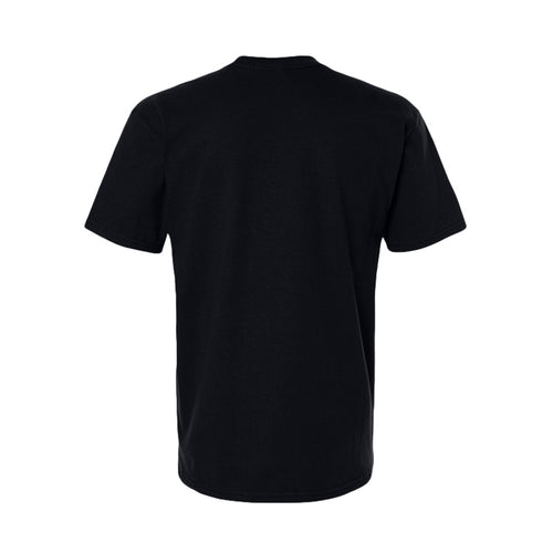 	Born Legend Pitch Black heavyweight tee back — HFM Apparel Uncut Vault
