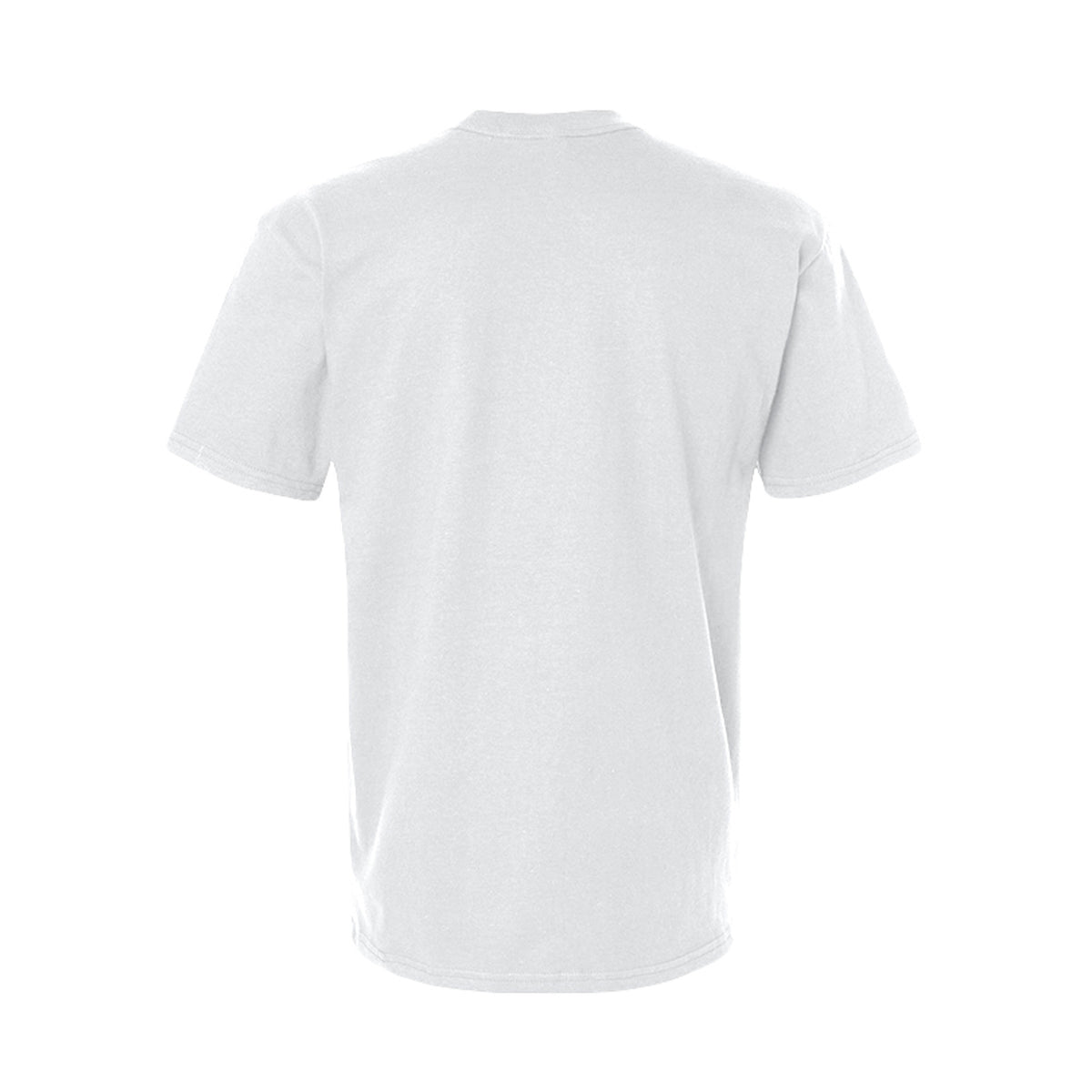 	Born Legend White heavyweight tee back — HFM Apparel Uncut Vault
