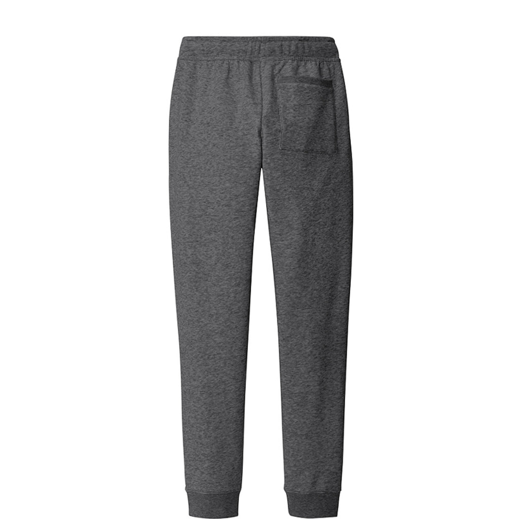 Led By The Hu$tle men's joggers dark heather back — Drop 001 | Hustle For Mines