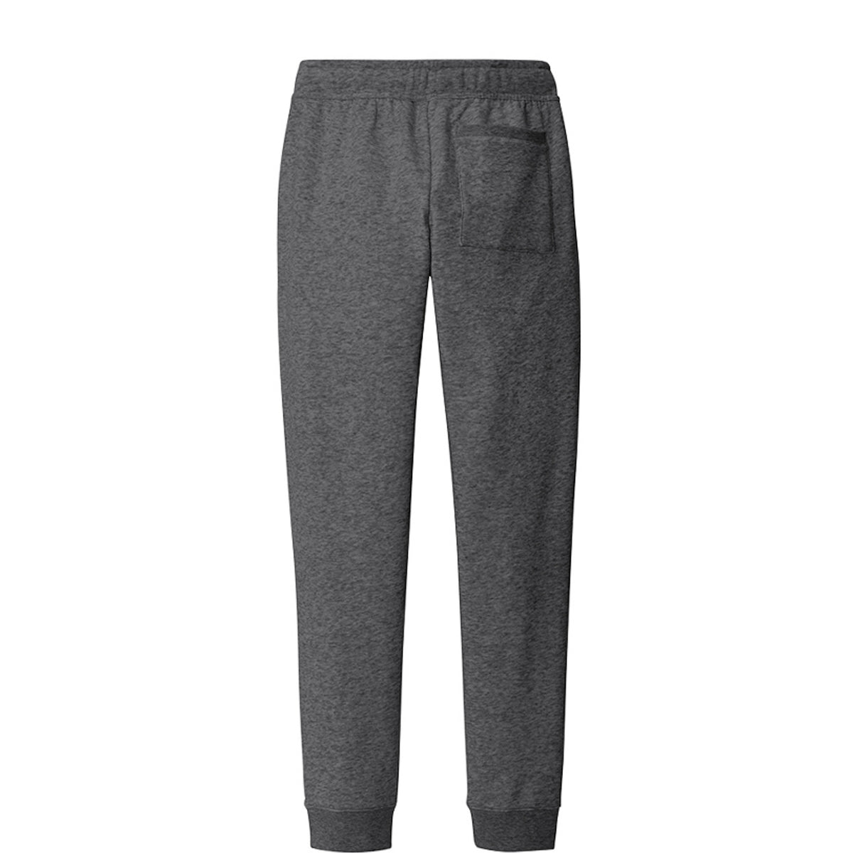 Led By The Hu$tle men's joggers dark heather back — Drop 001 | Hustle For Mines